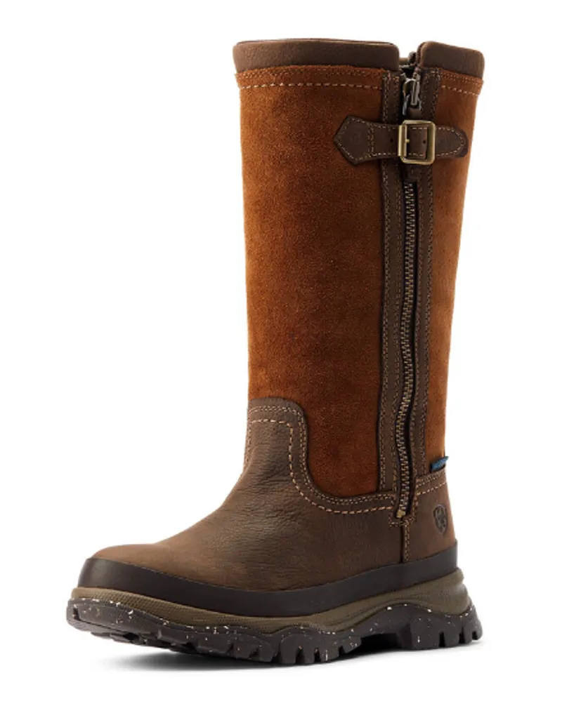 Ariat Womens Moresby Zip Waterprof Boot Java